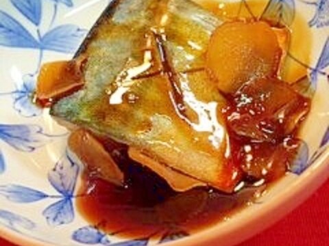 こくとうま味のさばの煮付け